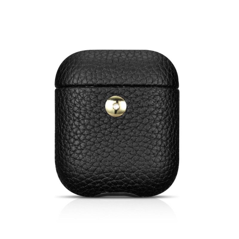 Coque Airpods Véritable Cuir Luxe Icarer