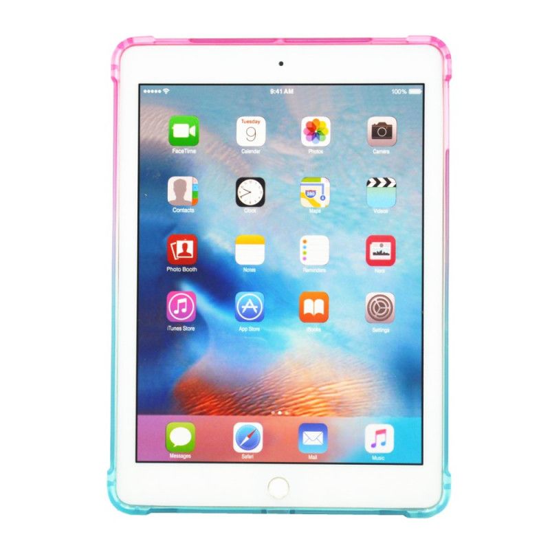 Coque iPad 10.2" (2019) Silicone Dégradé Couleurs