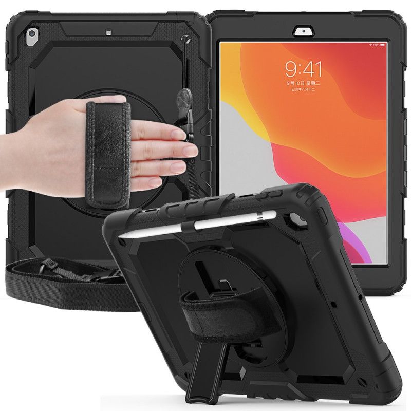 Coque iPad 10.2" (2020) (2019) Avec Sangle Et Bandoulière