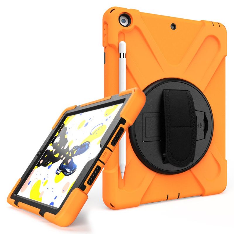 Coque iPad 10.2" (2020) (2019) Kids Support Mains Libres Et Sangle