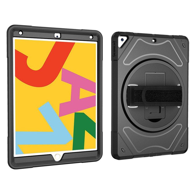 Coque iPad 10.2" (2020) (2019) Premium Sangle Et Bandoulière