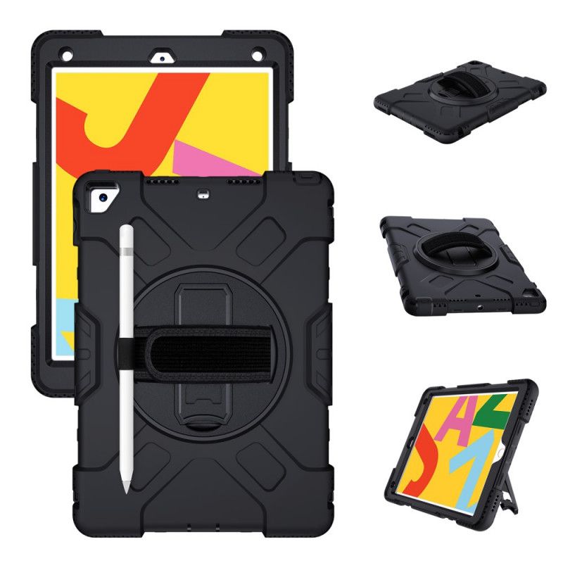 Coque iPad 10.2" (2020) (2019) Super Résistante Sangle Et Bandoulière