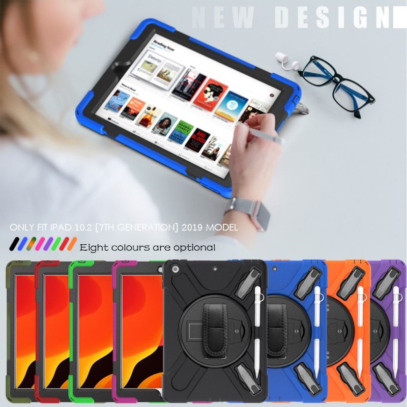 Coque iPad 10.2" (2020) (2019) X-shape Multi-fonctionnelle