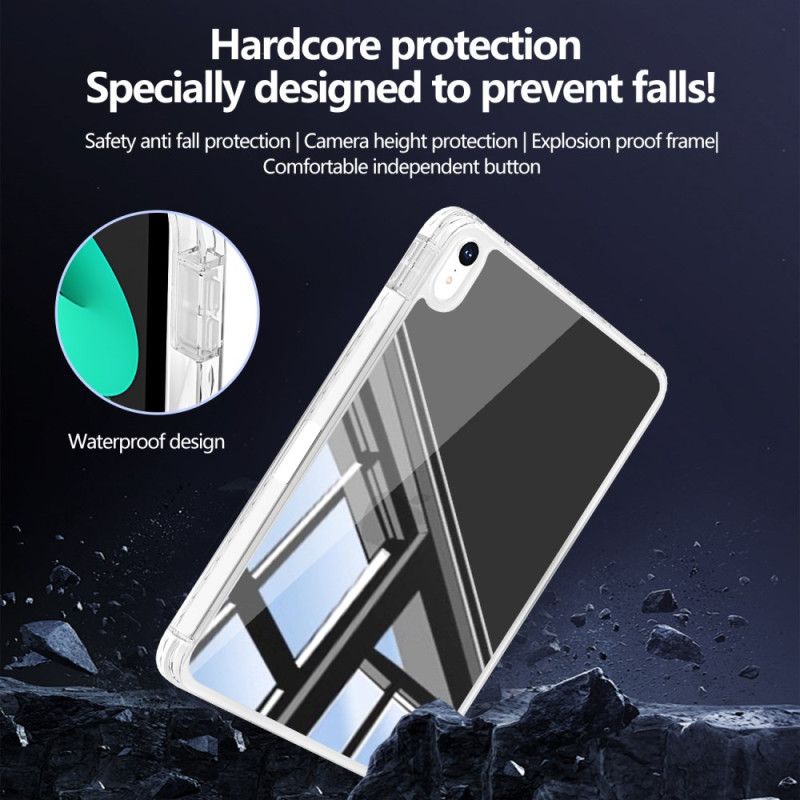 Coque iPad (2025) / 10.9 (2022) Hybride avec Porte-Stylet