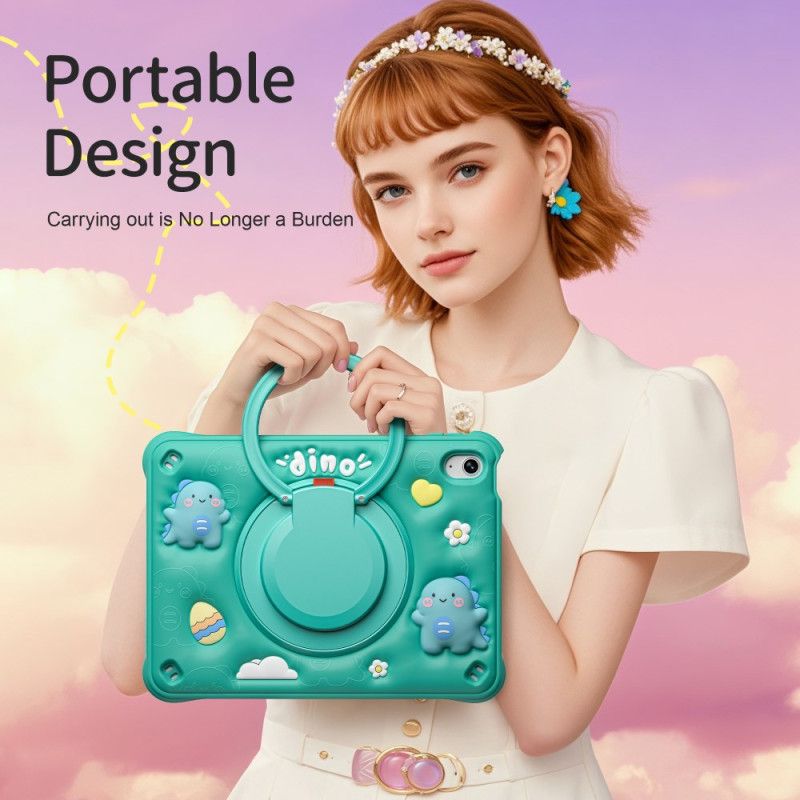 Coque iPad (2025) / 10.9 (2022) Multicouche à Bandoulière