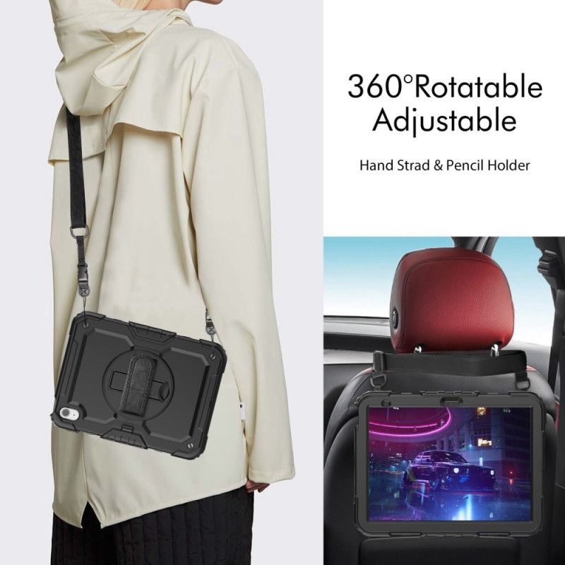 Coque iPad (2025) / 10.9 (2022) Robuste avec Poignée et Support