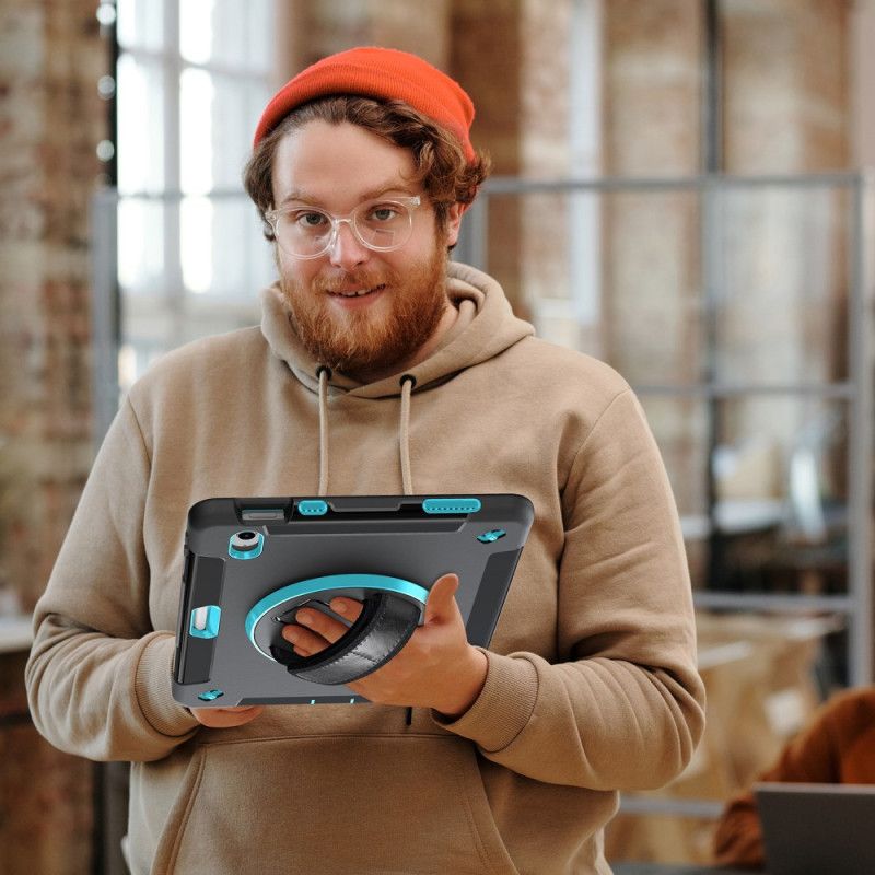 Coque iPad (2025) / 10.9 (2022) Robuste avec Support Rotatif à