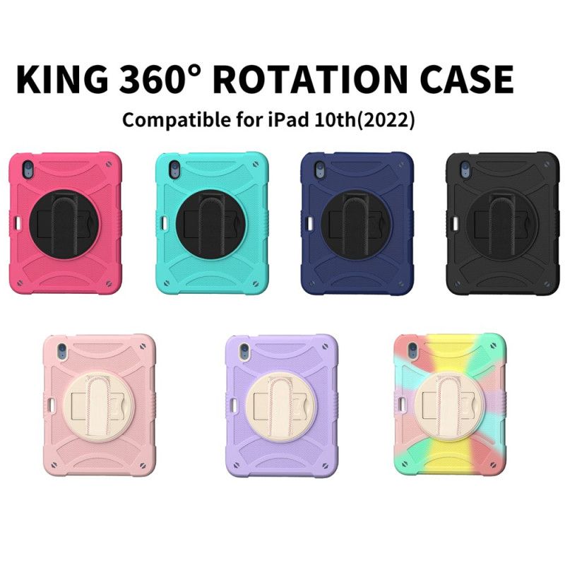 Coque iPad (2025) / 10.9 (2022) Robuste Support et Porte-Stylet