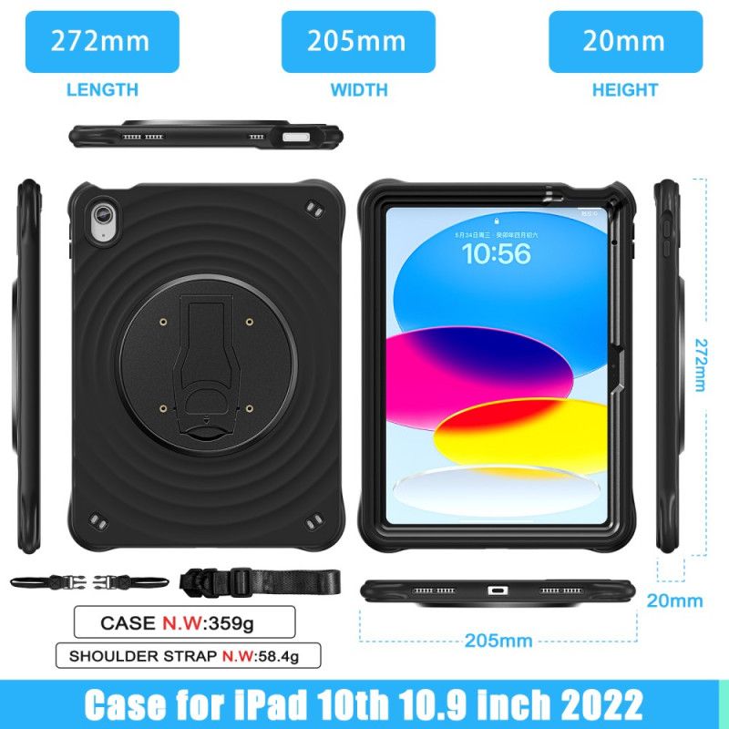Coque iPad (2025) / 10.9 (2022) Support et Protection Renforcée
