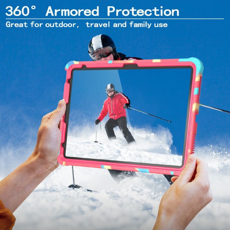 Coque iPad (2025) / 10.9 (2022) Triple Protection avec Bandoulière