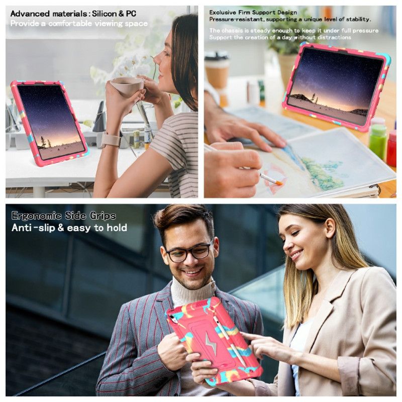 Coque iPad (2025) / 10.9 (2022) Triple Protection avec Bandoulière