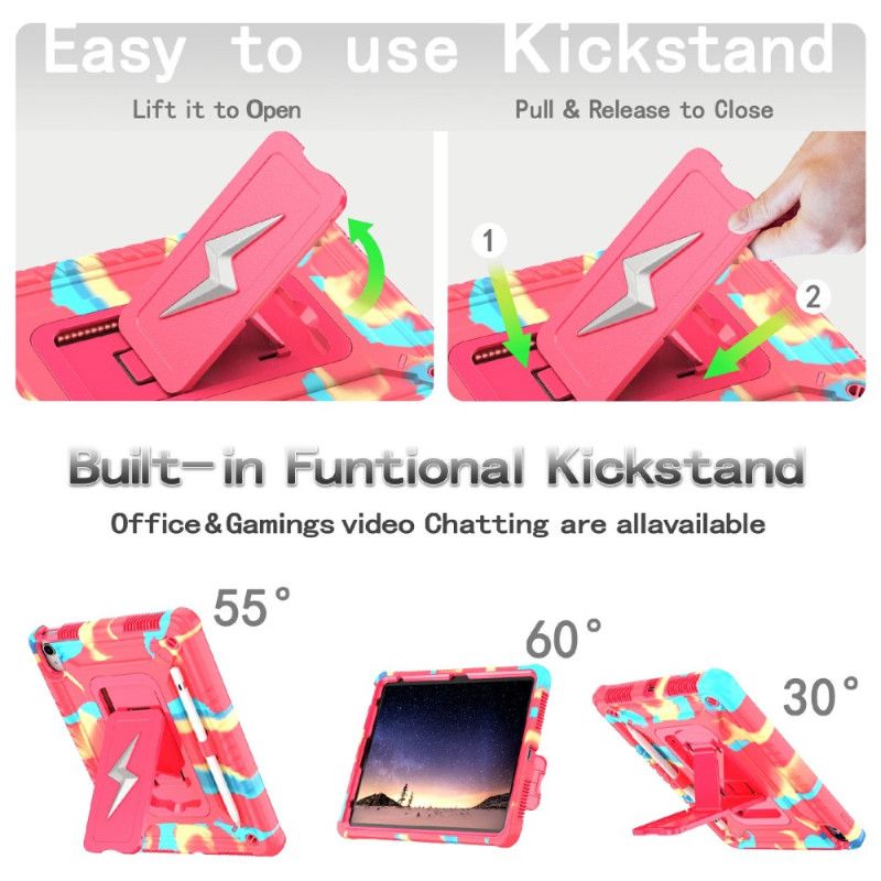 Coque iPad (2025) / 10.9 (2022) Triple Protection avec Bandoulière