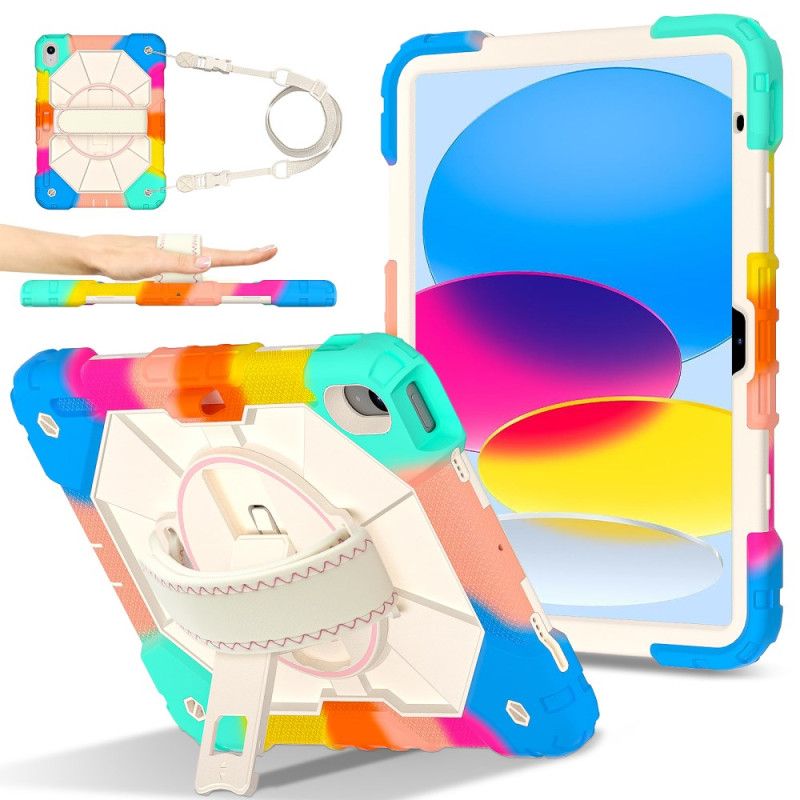 Coque iPad (2025) / 10.9 (2022) Ultra Résistante avec Sangle