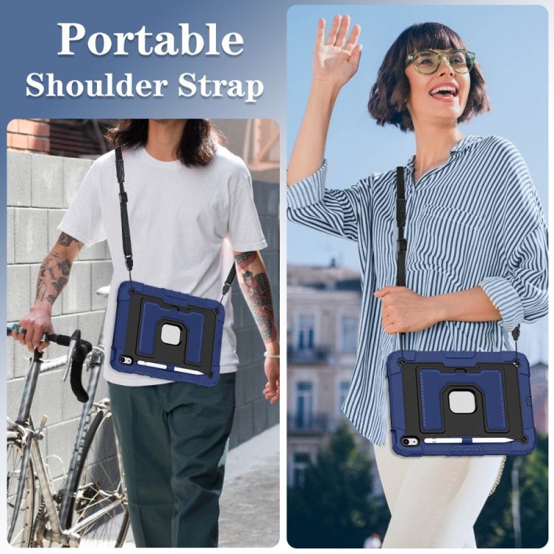 Coque iPad (2025) / 10.9 (2022) Ultra Robuste avec Bandoulière