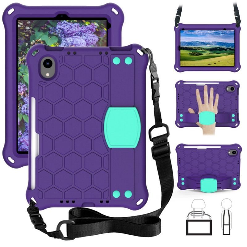 Coque iPad Mini 6 (2021) EVA avec Sangle-Support et Bandoulière