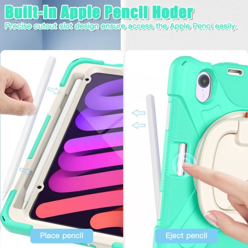 Coque iPad Mini 6 (2021) Ultra Résistante Anneau-Support