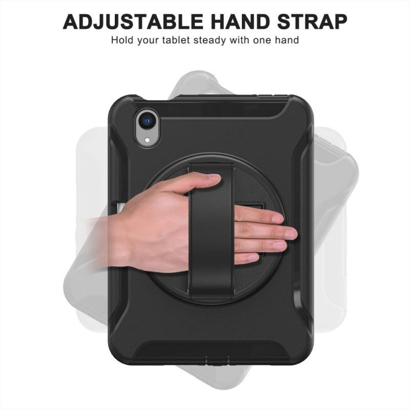 Coque iPad Mini 6 (2021) Ultra Résistante Sangle Porte-Stylet