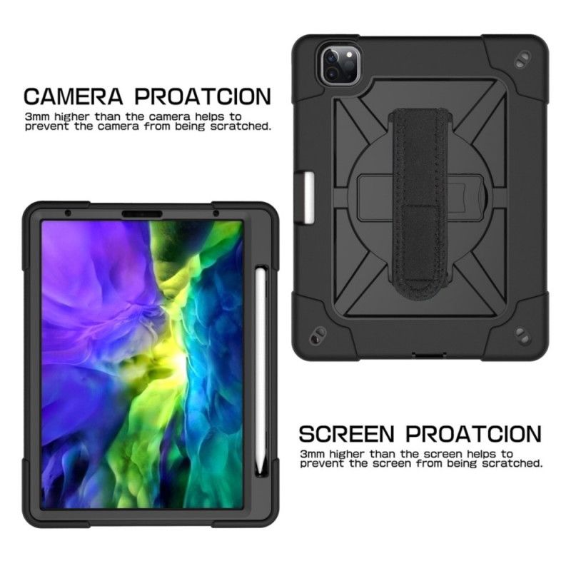 Coque iPad Pro 11" (2020) / Pro 11" (2018) Béquille Et Bandoulière