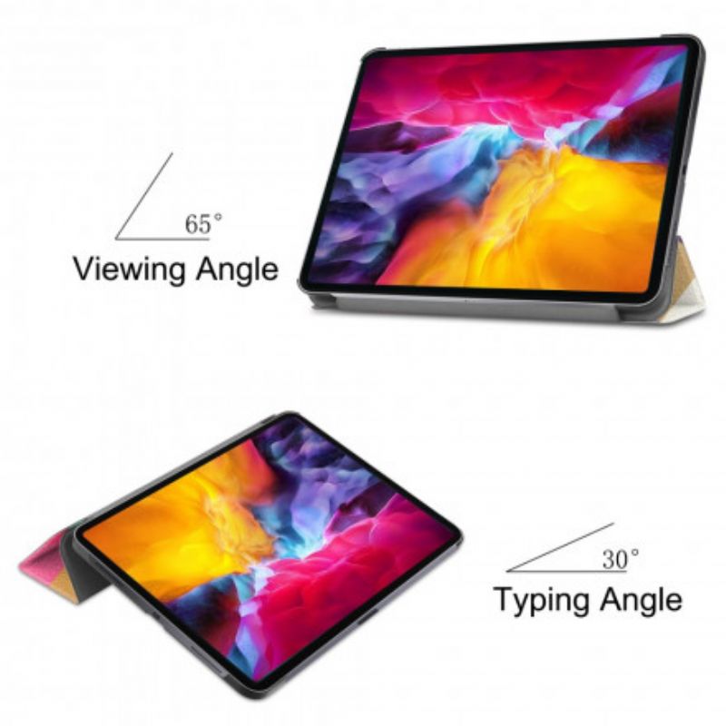 Coque iPad Pro 11" (2021) Porte-stylet Arlequin