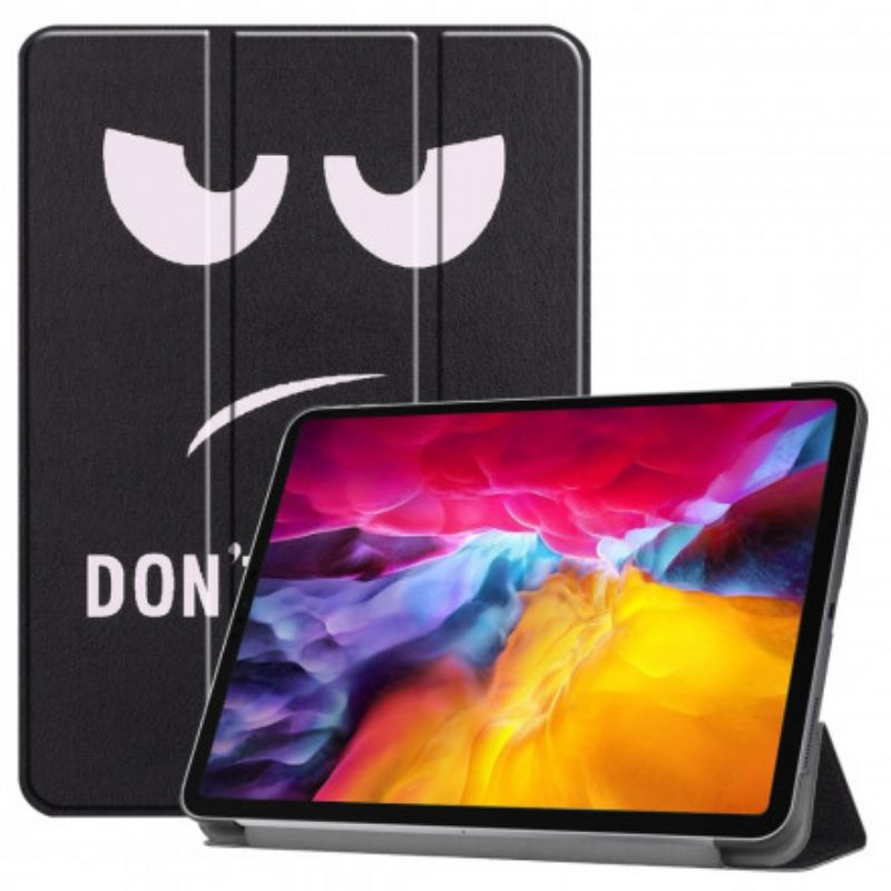 Coque iPad Pro 11" (2021) Porte-stylet Don't Touch Me