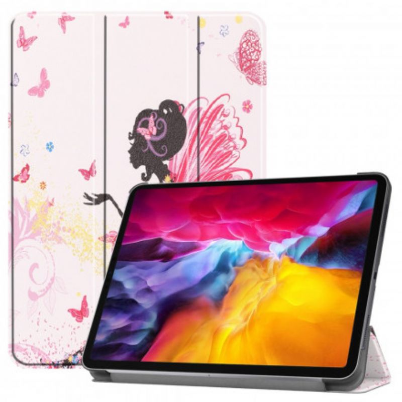 Coque iPad Pro 11" (2021) Porte-stylet Fée