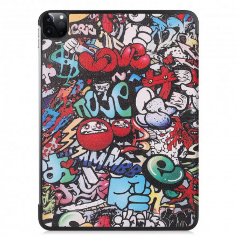 Coque iPad Pro 11" (2021) Porte-stylet Graffitis