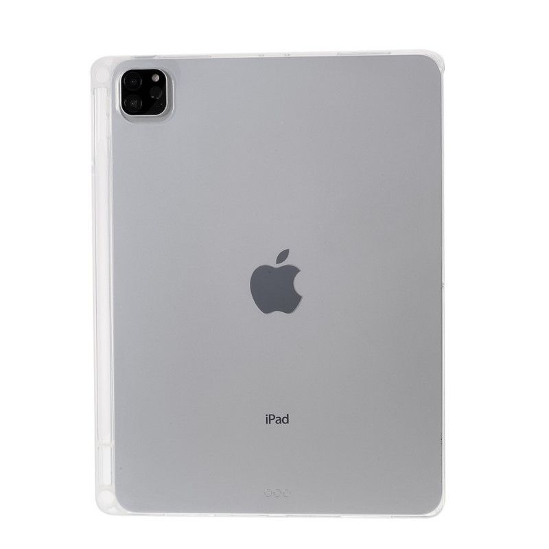 Coque iPad Pro 12.9" (2020) / (2018) Transparente Porte-crayon