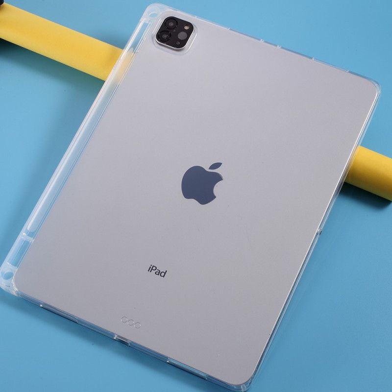 Coque iPad Pro 12.9" (2020) / (2018) Transparente Porte-crayon