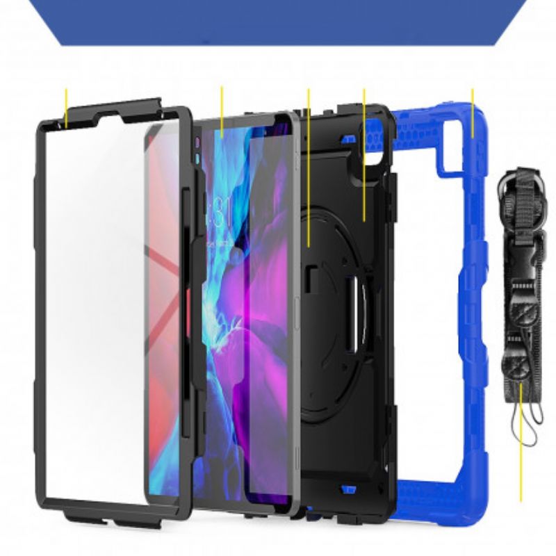 Coque iPad Pro 12.9" (2021) (2020) (2018) Ultra Résistante Multi-fonctionnelle