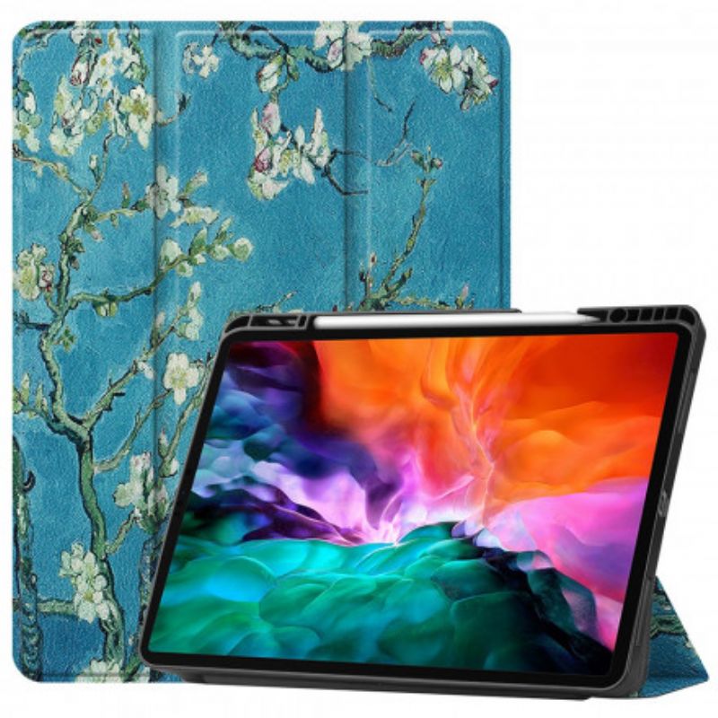 Coque iPad Pro 12.9" (2021) Porte-stylet Branches