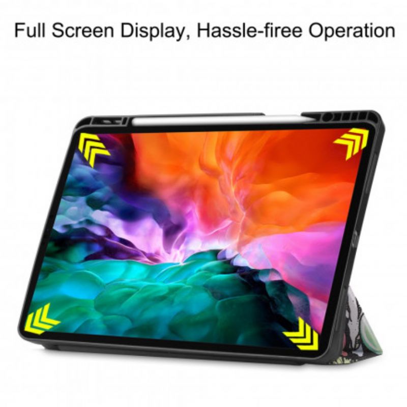 Coque iPad Pro 12.9" (2021) Porte-stylet Graffitis