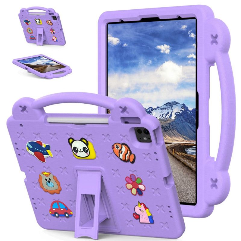 Coque iPad Pro 13 (2025) (2024) / Air 13 (2025) (2024) / iPad Pro 12.9 (2022) / (2021) / (2020) / (2018) Kids EVA