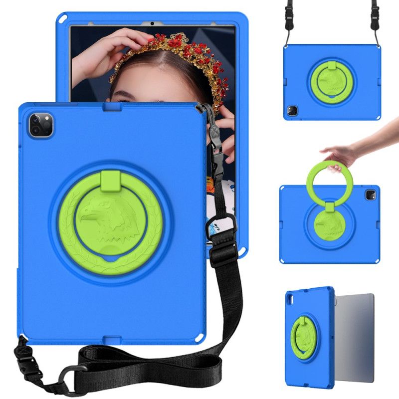 Coque iPad Pro 13 (2025) / 13 (2024) / Air 13 (2025) / (2024) EVA avec Bandoulière et Film Protecteur