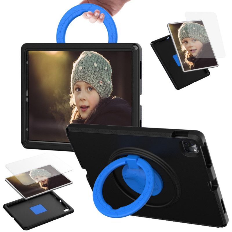 Coque iPad Pro 13 (2025) / 13 (2024) / Air 13 (2025) / (2024) EVA avec Bandoulière et Film Protecteur