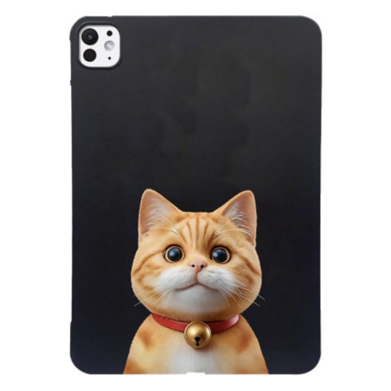 Coque iPad Pro 13 (2025) / 13 (2024) Chat à Poil Court