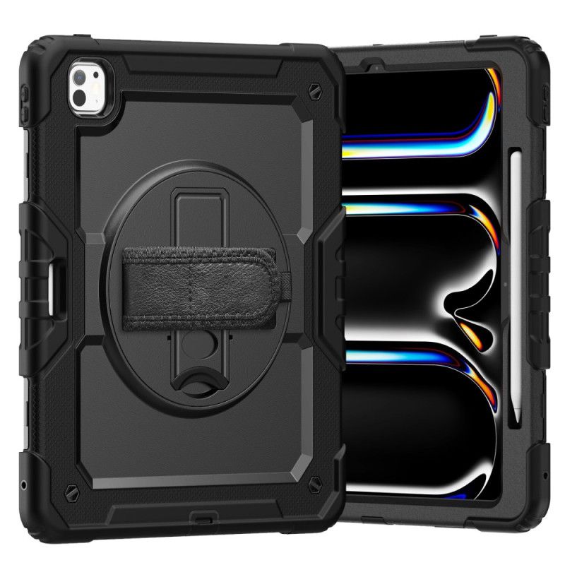 Coque iPad Pro 13 (2025) / 13 (2024) Robuste avec Film de Protection Écran et Bandoulière