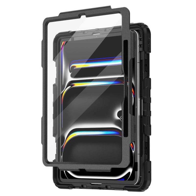 Coque iPad Pro 13 (2025) / 13 (2024) Robuste avec Film de Protection Écran et Bandoulière