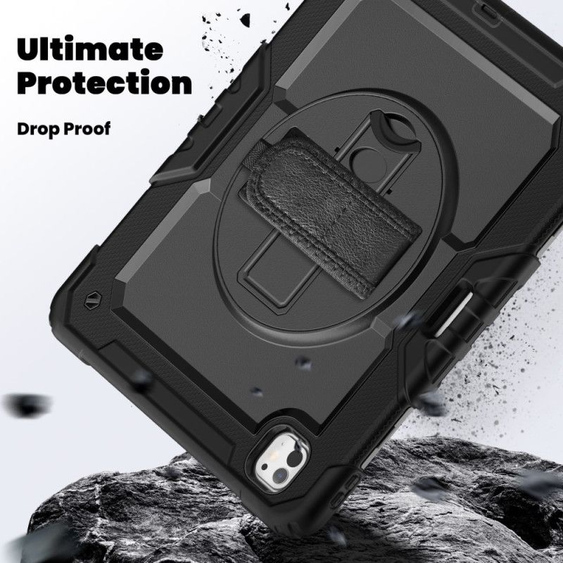 Coque iPad Pro 13 (2025) / 13 (2024) Robuste avec Film de Protection Écran et Bandoulière