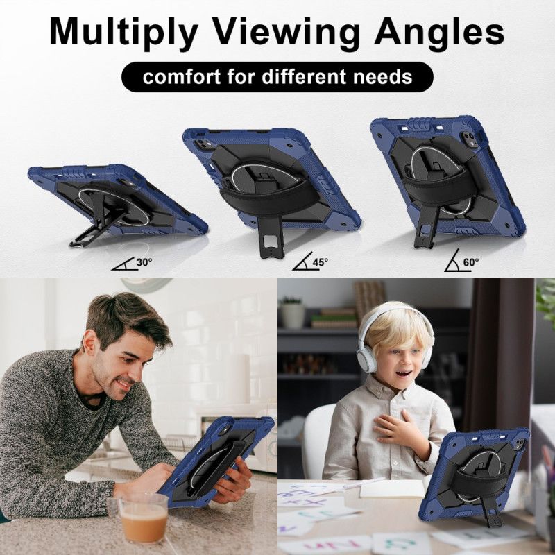 Coque iPad Pro 13 (2025) / 13 (2024) Sangle Manuelle et Bandoulière