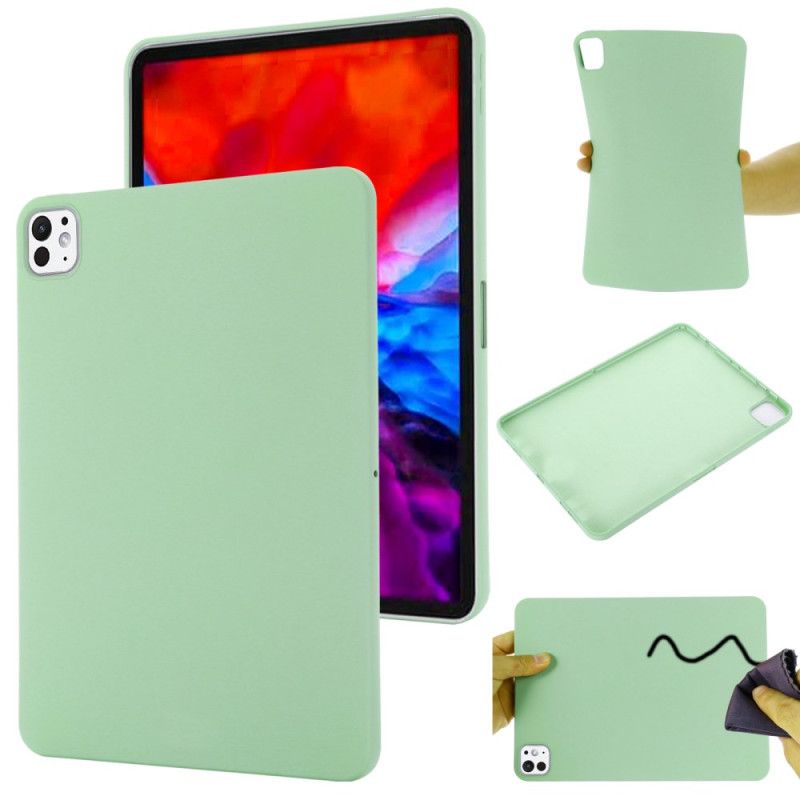 Coque iPad Pro 13 (2025) / 13 (2024) Silicone Liquide