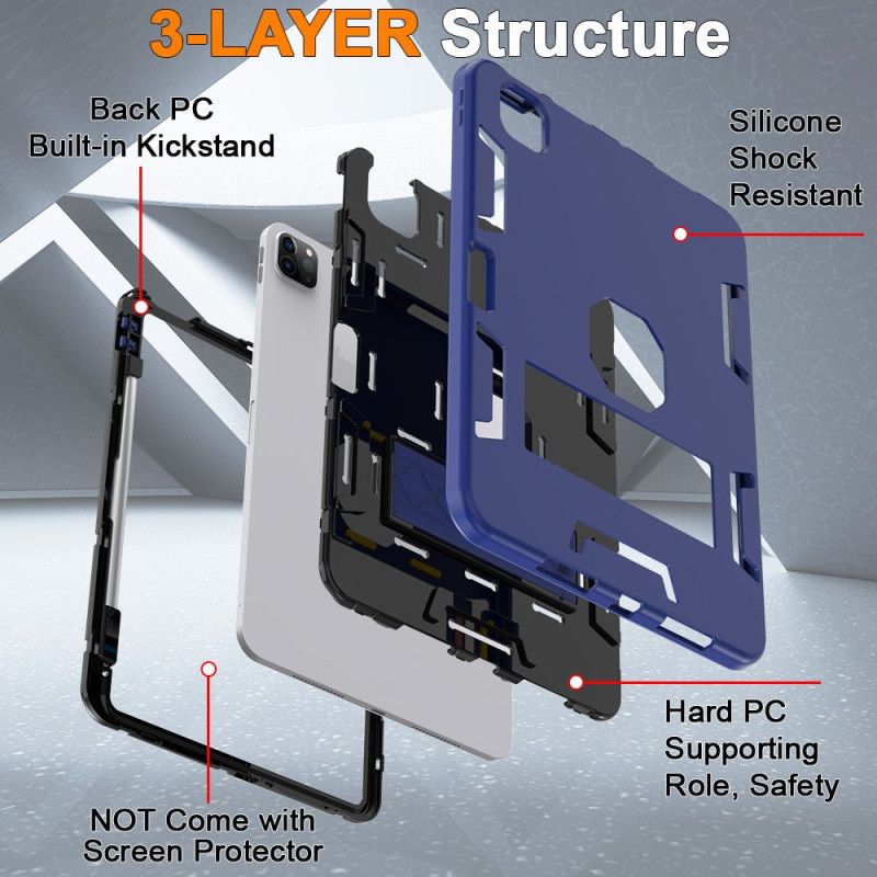 Coque iPad Pro 13 (2025) / 13 (2024) Support et Porte-Stylet