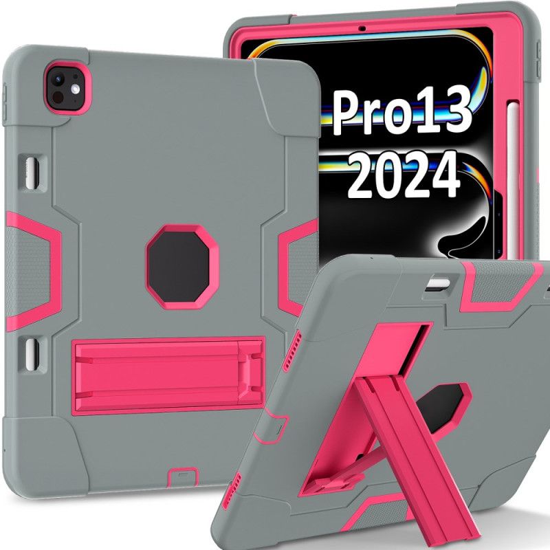 Coque iPad Pro 13 (2025) / 13 (2024) Support Intégré et Porte-Styet