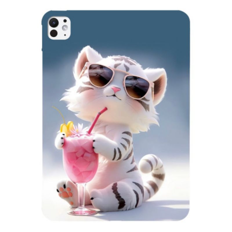 Coque iPad Pro 13 (2025) / 13 (2024) Tigre Cartoon