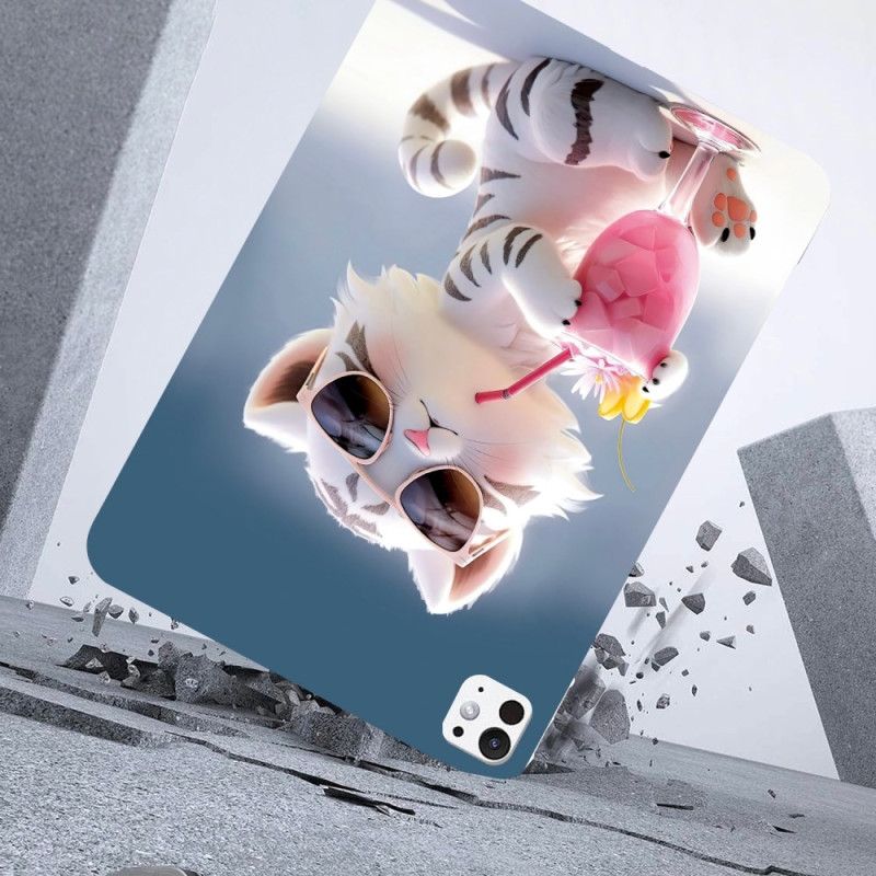 Coque iPad Pro 13 (2025) / 13 (2024) Tigre Cartoon