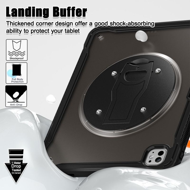 Coque iPad Pro 13 (2025) / 13 (2024) Translucide avec Support