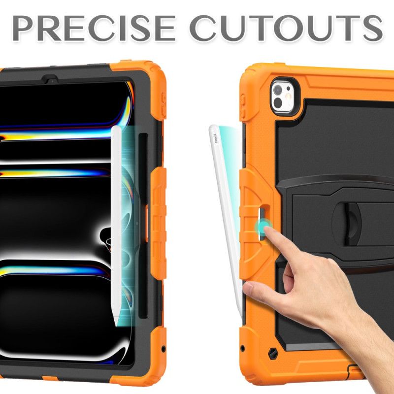 Coque iPad Pro 13 (2025) / 13 (2024) Triple Protection avec Bandoulière