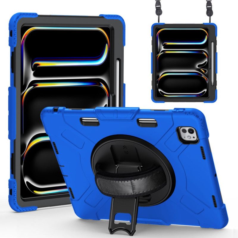 Coque iPad Pro 13 (2025) / 13 (2024) Ultra Résistante Support et Bandoulière