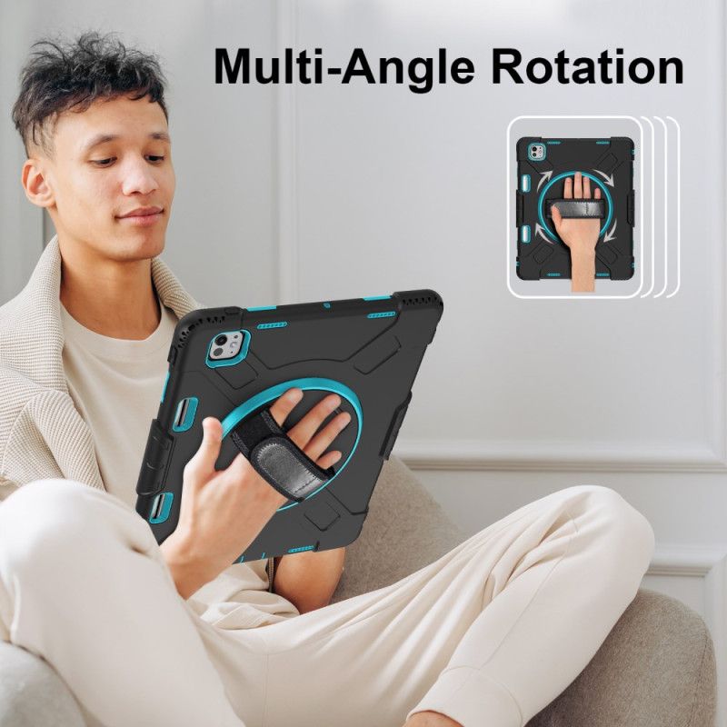 Coque iPad Pro 13 (2025) / 13 (2024) Ultra Résistante Support et Bandoulière