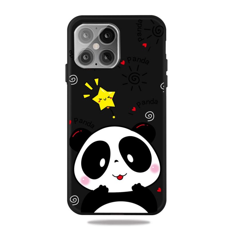 Coque iPhone 1 / 12 Pro Étoile Panda
