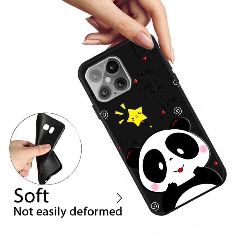 Coque iPhone 1 / 12 Pro Étoile Panda